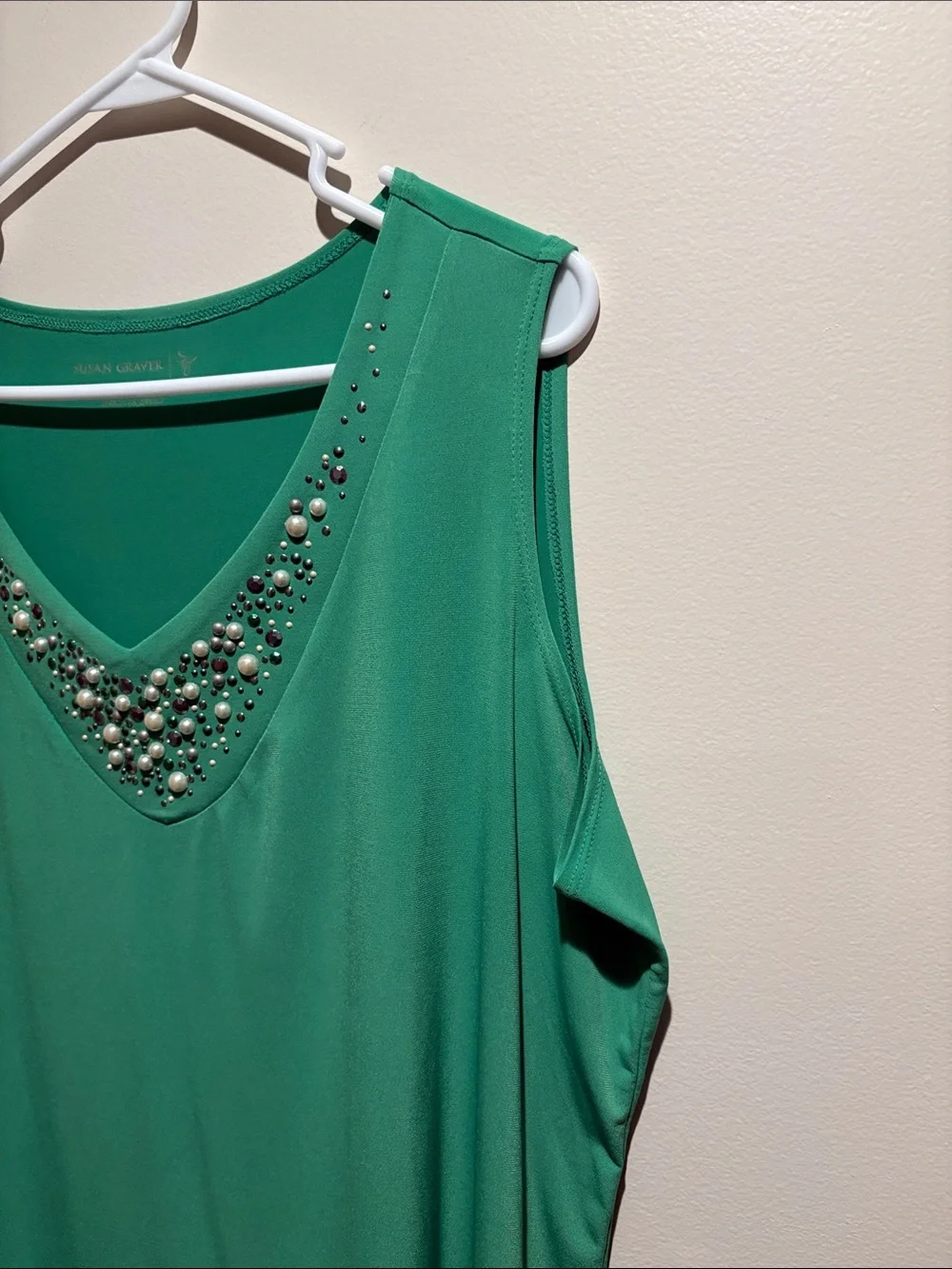 Susan Graver 1X Tank and Cardigan Set